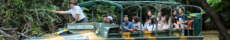 Kuranda, Scenic Rail, Rainforestation & Skyrail
