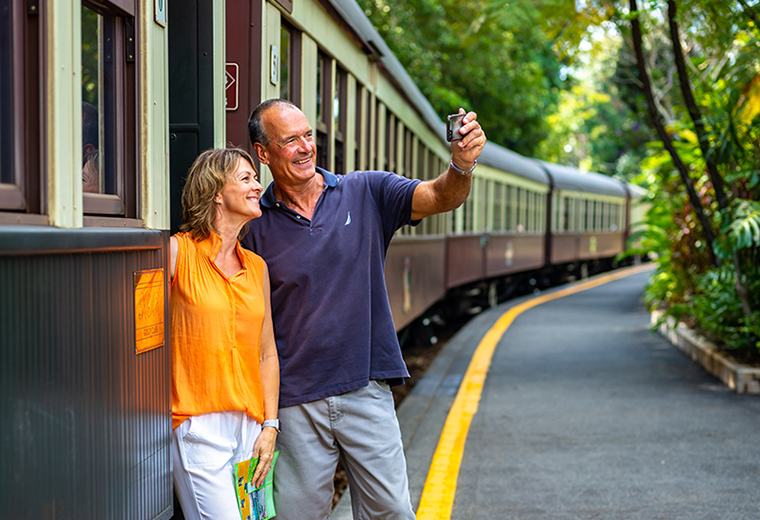 Kuranda, Scenic Rail & Skyrail