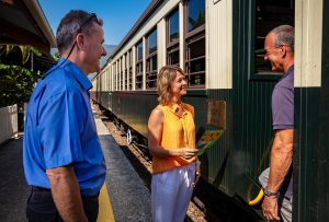 Gold Class Carriage Kuranda Scenic Rail 