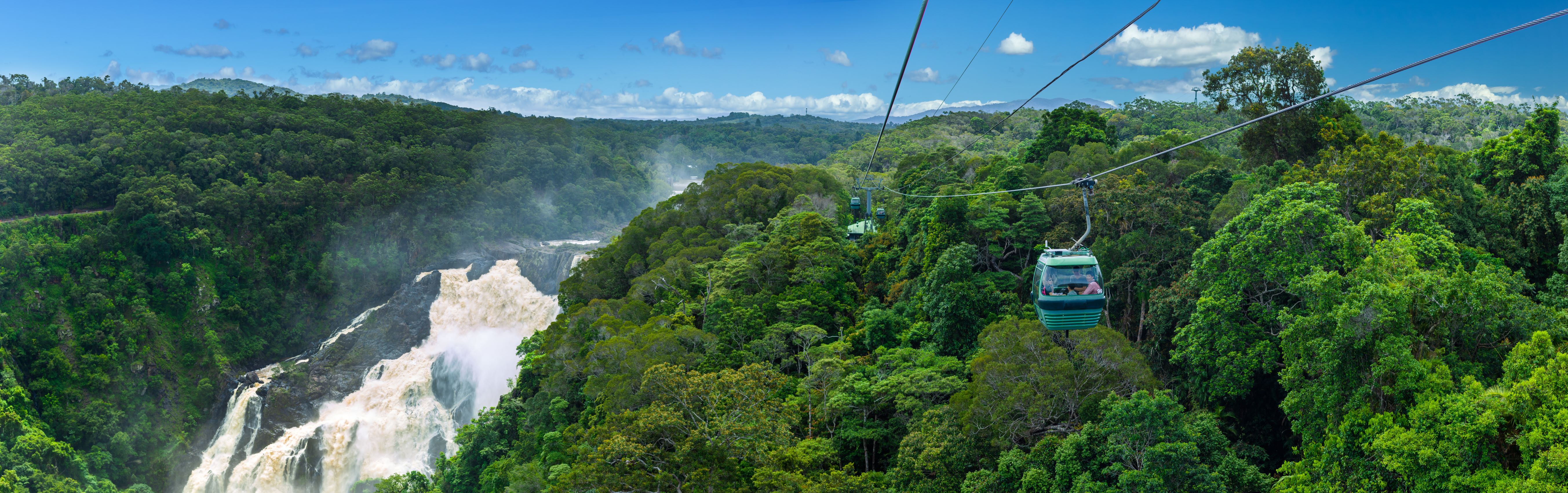 Waterfall, Wetlands, and Skyrail