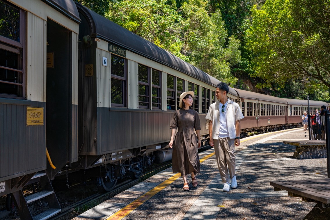 Kuranda, Scenic Rail Tour Barron Falls Station